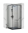 Badewannenabtrennung 1-teilig 75x130 AMBITION 1 Glas 6 mm