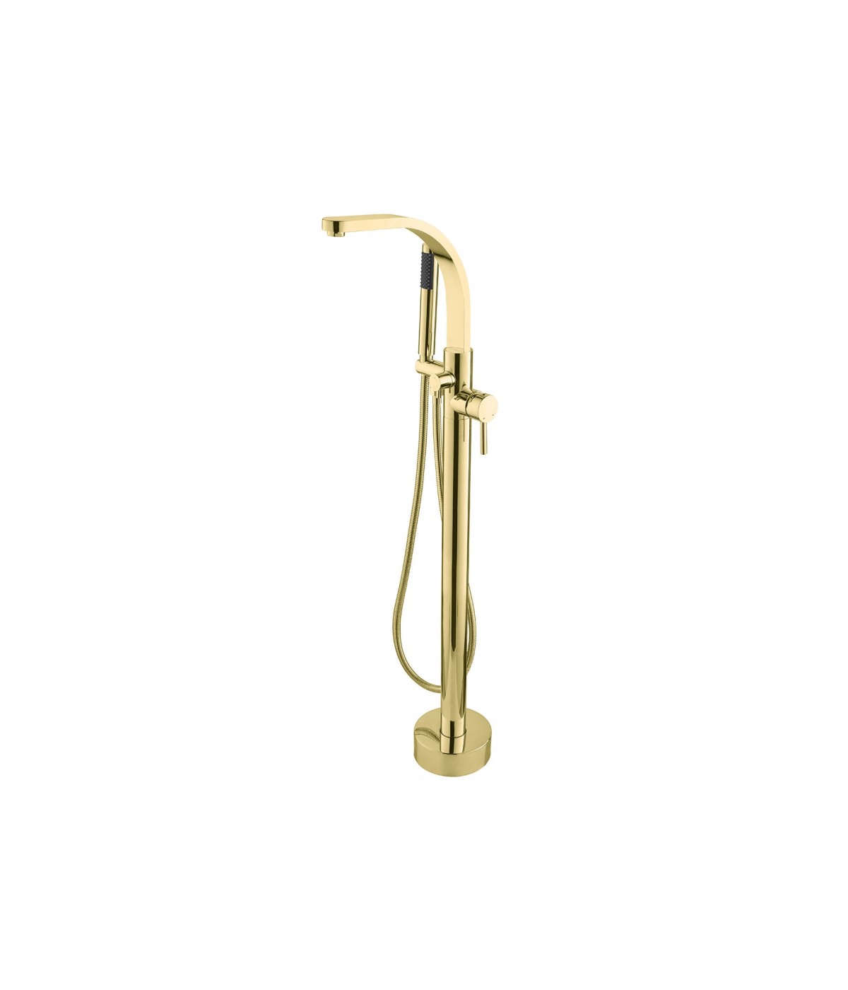 Freistehende Wannenarmatur gold Decco II BW-DII-ZL