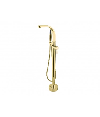 Freistehende Wannenarmatur gold Decco II BW-DII-ZL