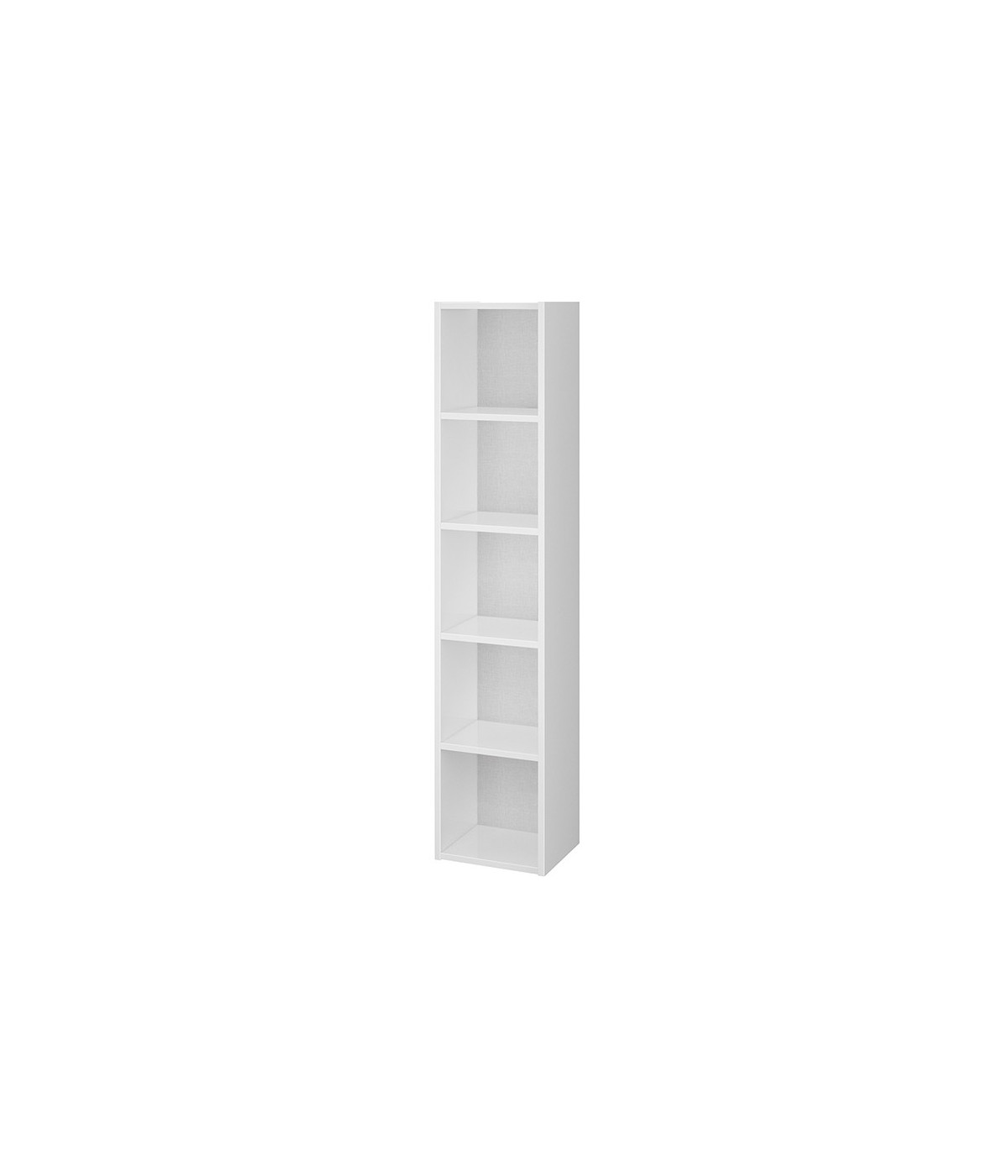 Badezimmer Hochhängeschrank CREAZ 140x30x25 Hochschrank Badregal, Weiß