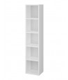 Badezimmer Hochhängeschrank CREAZ 140x30x25 Hochschrank Badregal, Weiß