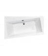 ECKBADEWANNE 150x90 RECHTS INFINITYZ Ablaufgarnitur + Füße GRATIS !