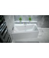 ECKBADEWANNE 150x90 RECHTS INFINITYZ Ablaufgarnitur + Füße GRATIS !
